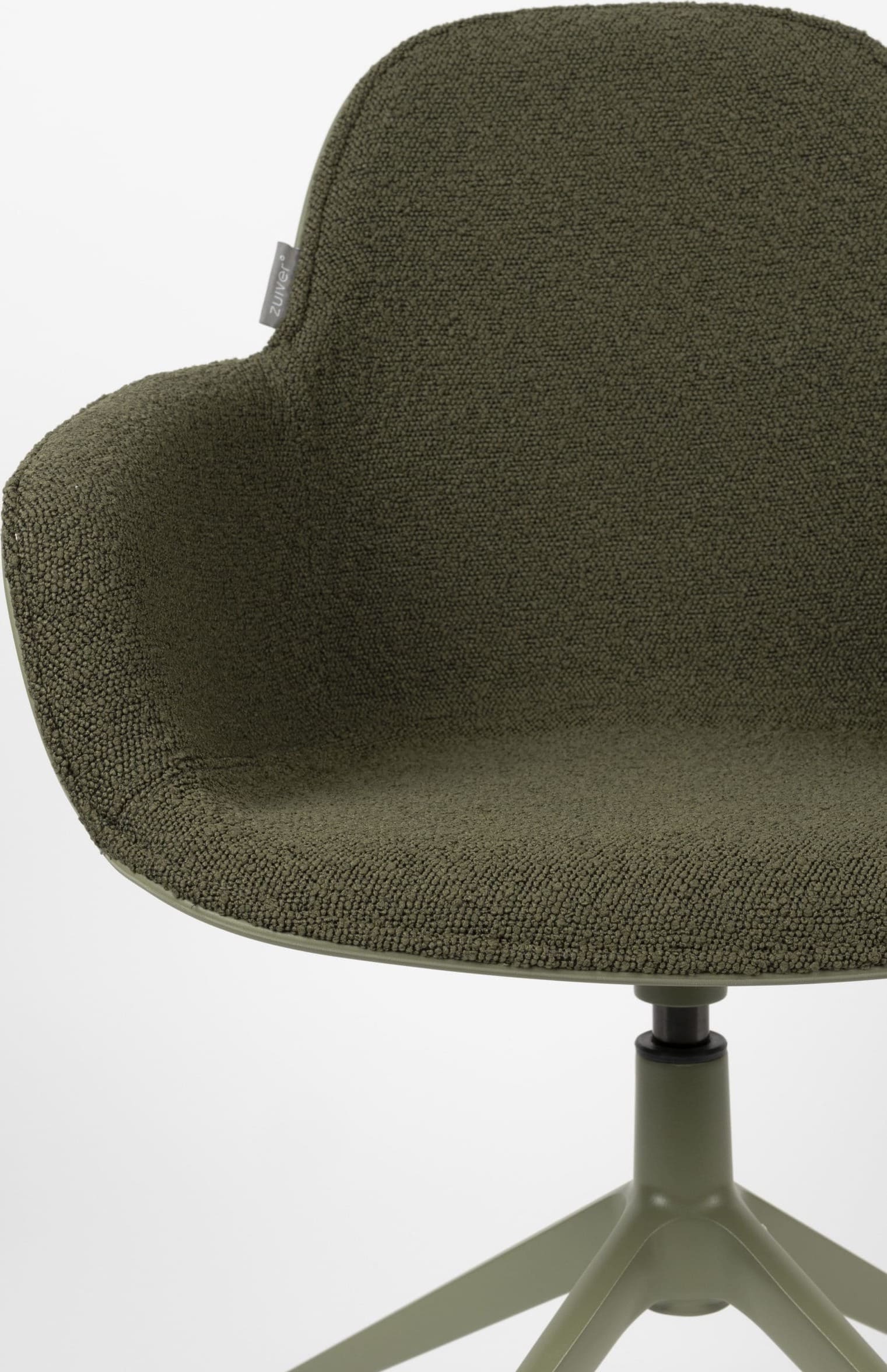 Armstoel Albert Kuip Swivel Green Zuiver ZVR1200234