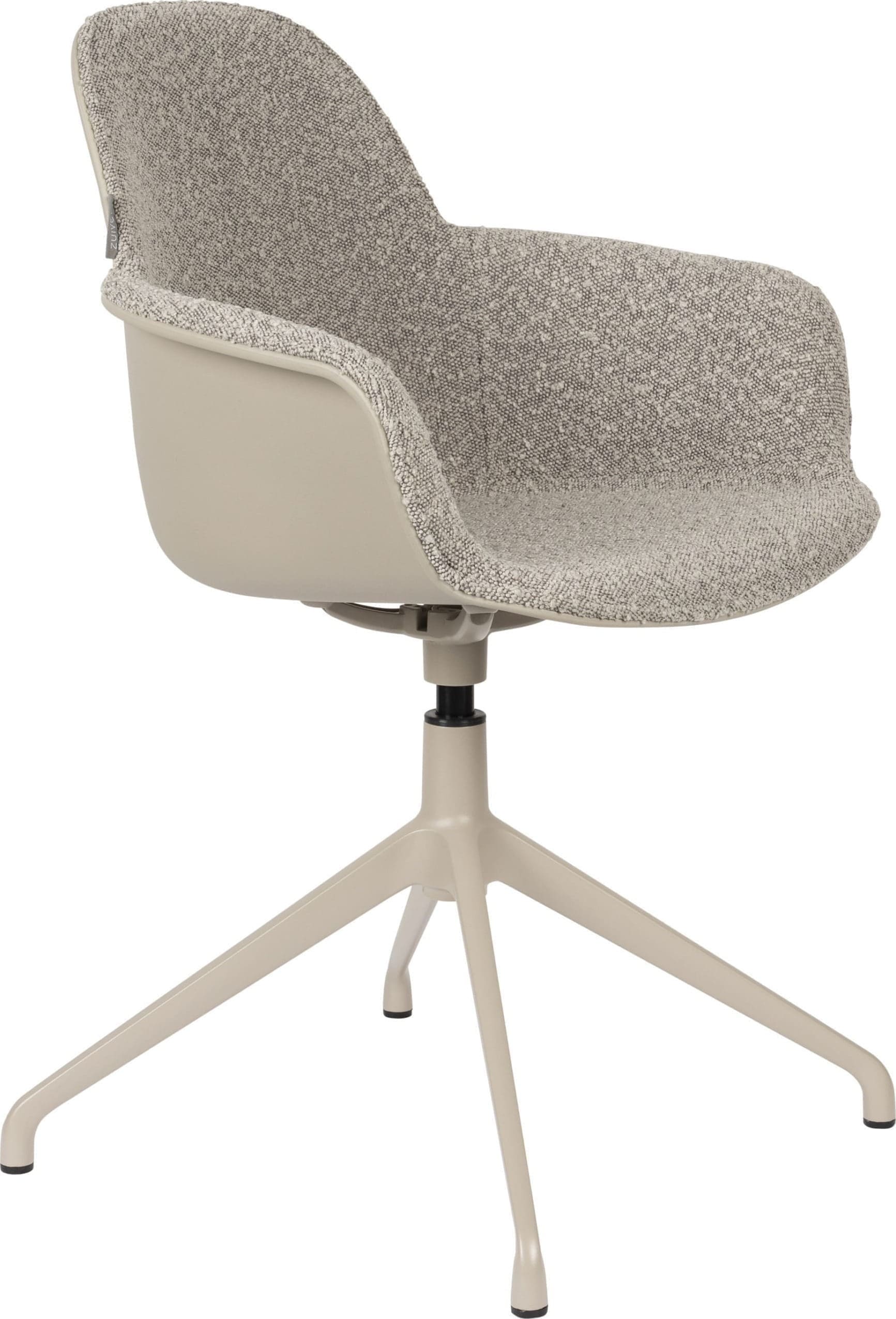 Armstoel Albert Kuip Swivel Taupe Zuiver ZVR1200233