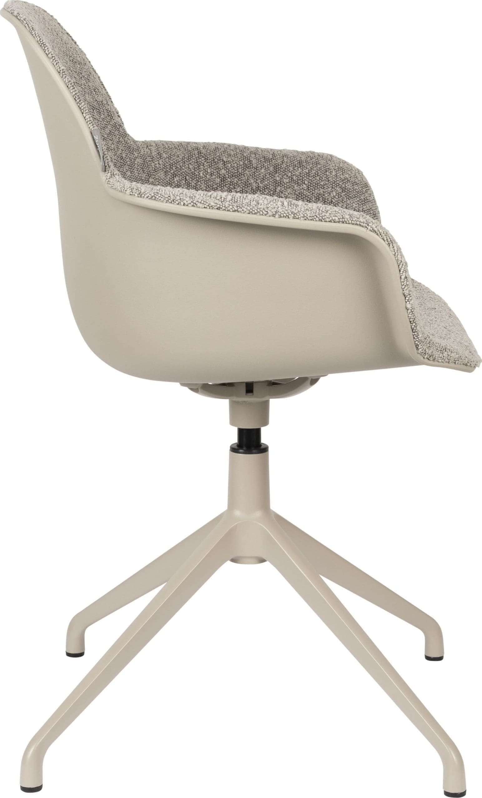Armstoel Albert Kuip Swivel Taupe Zuiver ZVR1200233
