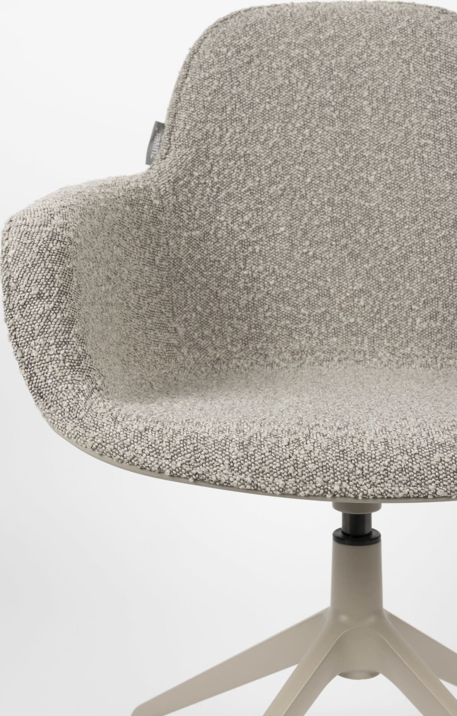 Armstoel Albert Kuip Swivel Taupe Zuiver ZVR1200233