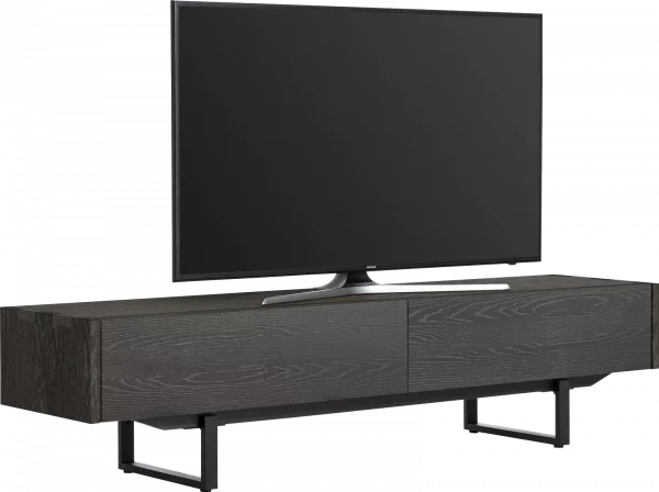 Xooon Modali tv dressoir 190 cm - 1-lade + 1-klep - onyx Zwart Tv-dressoir