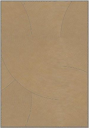 Vloerkleed Graphix Dessin 1012 Grey-Gold 160x230 Brinker Carpets Vloerkleed BRNKR10027600