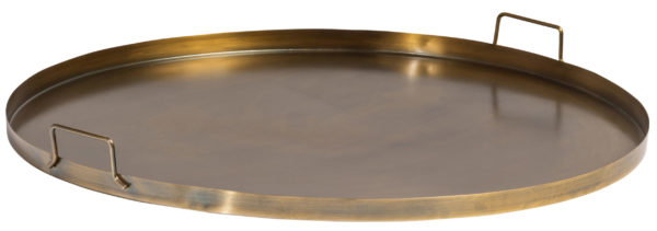 BePureHome Decoy Dienblad Metaal Antique Brass Messing Dienblad