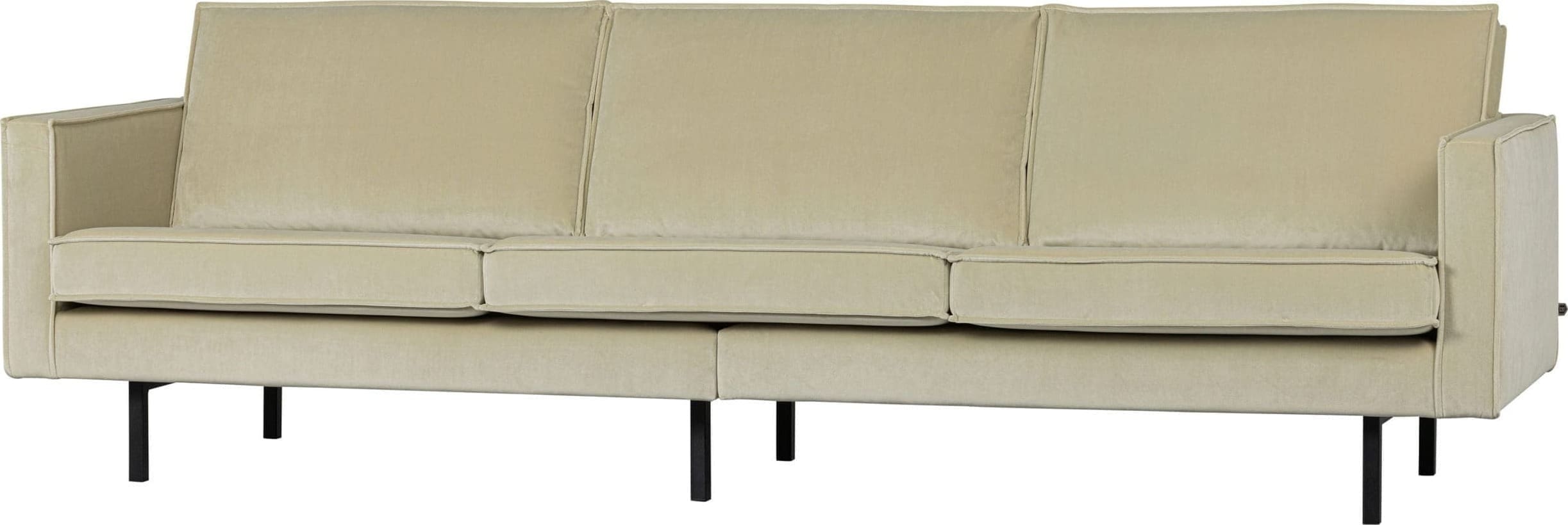 BePureHome Rodeo 3-zitsbank Velvet Pistache Pistachio Bank
