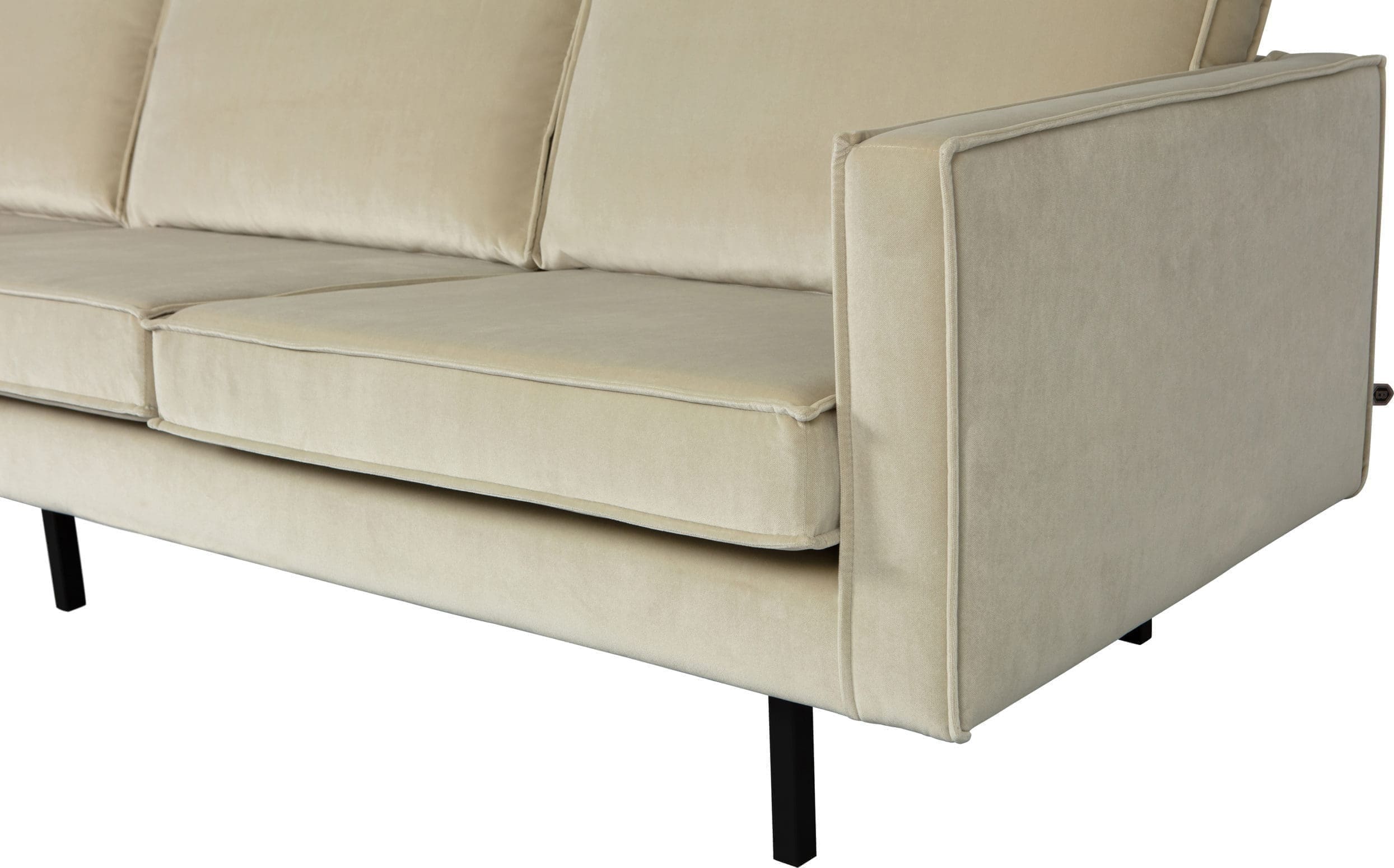 BePureHome Rodeo 3-zitsbank Velvet Pistache Pistachio Bank
