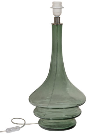 BePureHome Straw Tafellamp Voet Glas Olive Groen Tafellamp