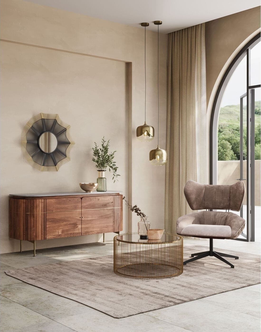Dressoir Grace 160x78cm Kare Design Dressoir 86463