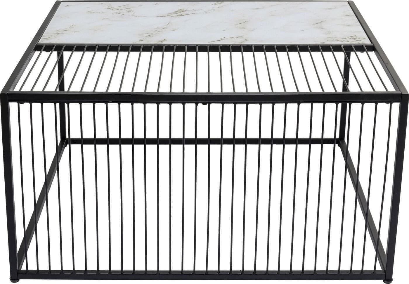 Salontafel Twice 80x80cm Kare Design Salontafel 86494