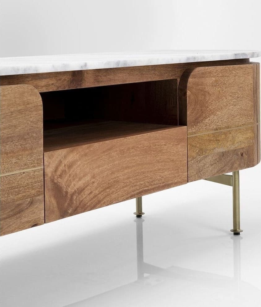 Tv-dressoir Grace 145x48cm Kare Design Tv-meubel|Tv-dressoir 86464
