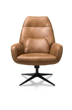Xooon Capri fauteuil - hoge rug met functie - stof secilia cognac  Fauteuil
