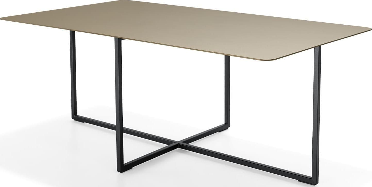 Milos salontafel, exclusief design uit de collectie van Baenks. Vervaardigd uit metaal