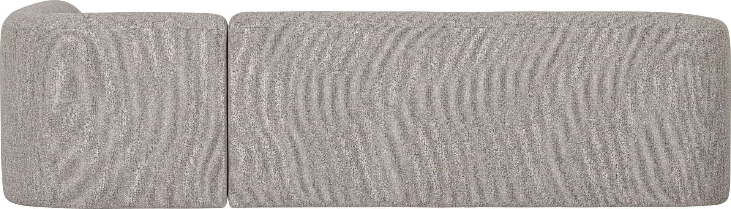 BePureHome Sloping Hoekbank Rechts Off White Melange Wit Hoekbank