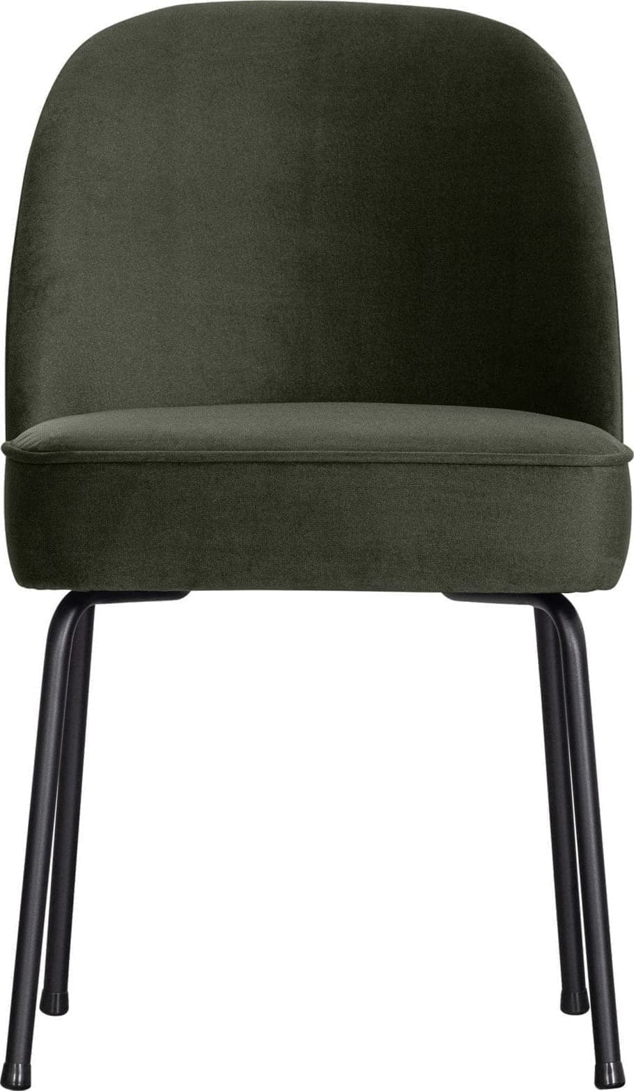 BePureHome Vogue Eetkamerstoel Fluweel Dark Green Groen Eetkamerstoel