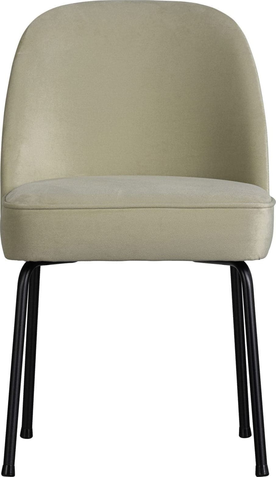 BePureHome Vogue Eetkamerstoel Fluweel Pistache Pistachio Eetkamerstoel