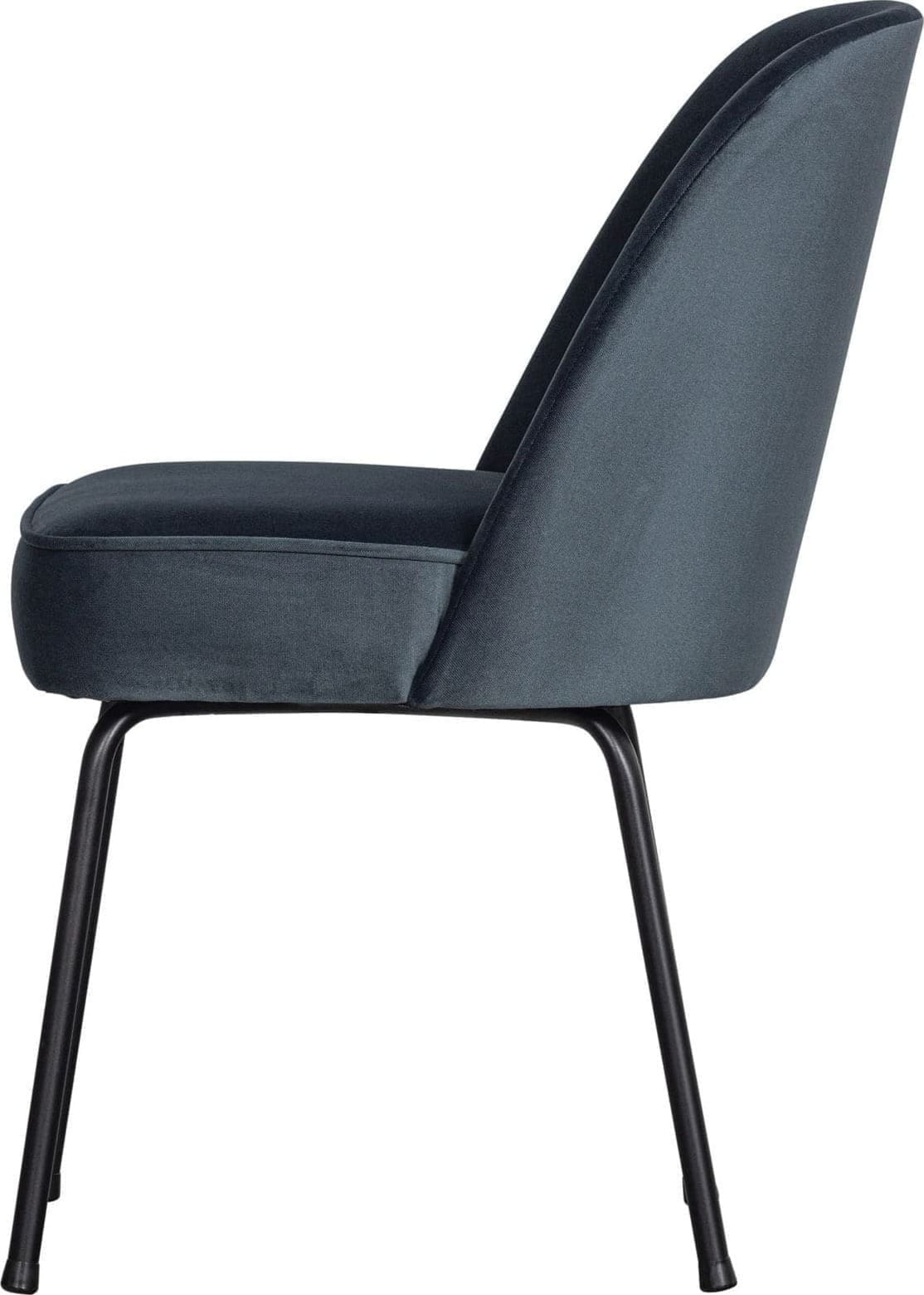 BePureHome Vogue Eetkamerstoel Fluweel Teal Blauw Eetkamerstoel
