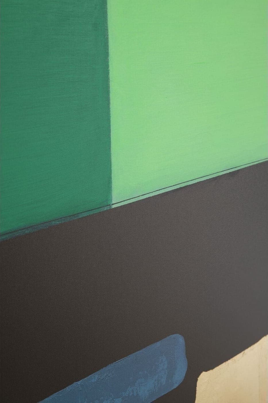 Fotolijst Abstract Shapes Green 73x143cm Kare Design Schilderij 53900