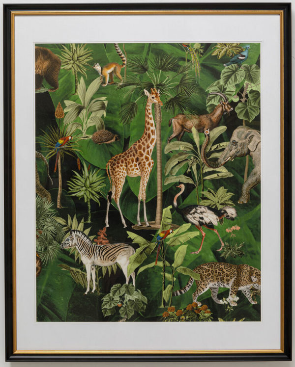 Fotolijst Animals In Jungle 80x100cm Kare Design Fotolijst 53935