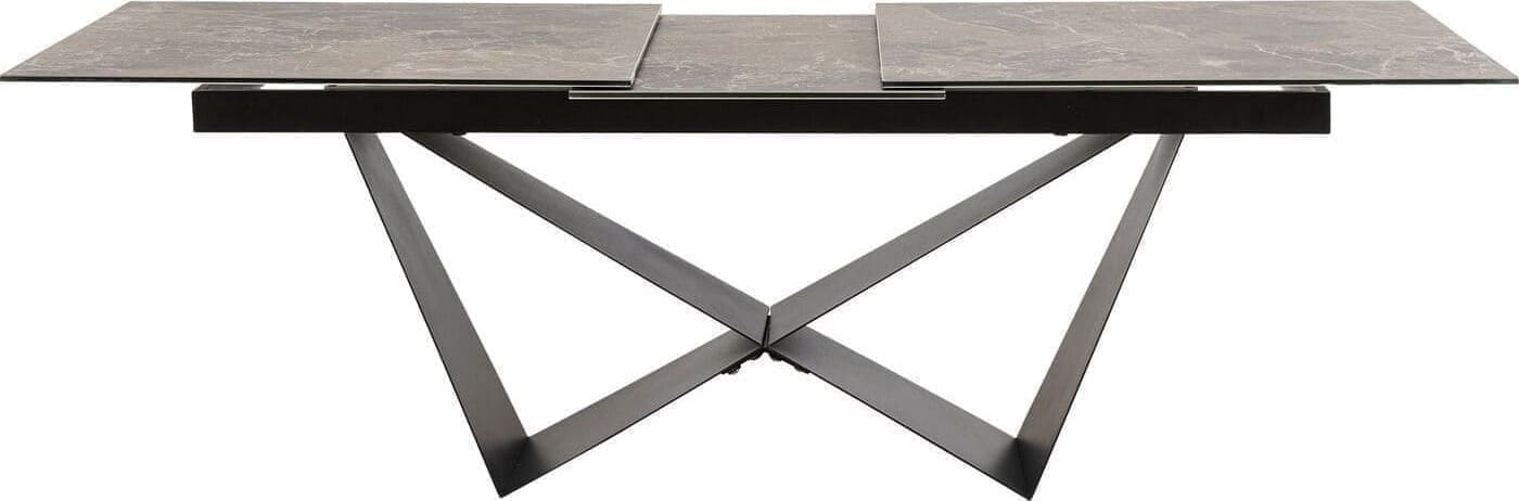 Uitschuiftafel Connesso 200(+60)x100cm Kare Design Uitschuiftafel 86737