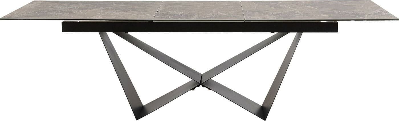 Uitschuiftafel Connesso 200(+60)x100cm Kare Design Uitschuiftafel 86737