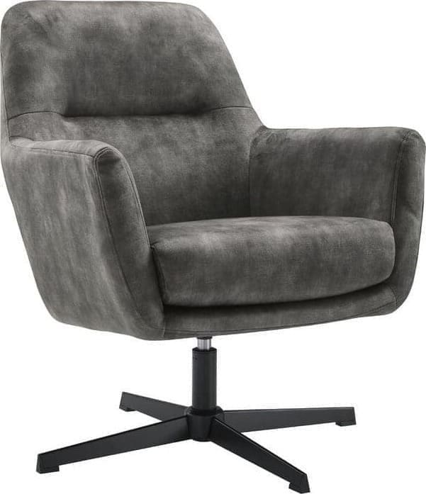 Profijt Meubel Draaifauteuil Tarkio antraciet Antraciet Draaifauteuil