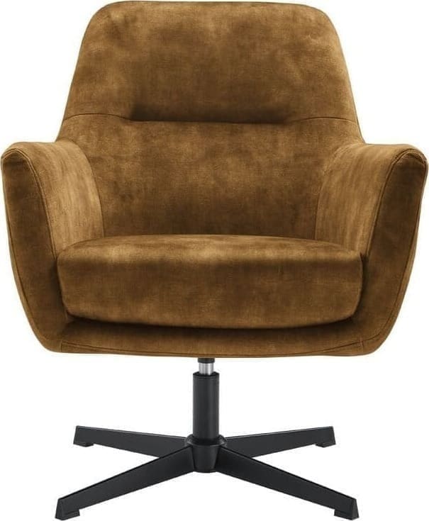 Profijt Meubel Draaifauteuil Tarkio cognac Cognac Draaifauteuil