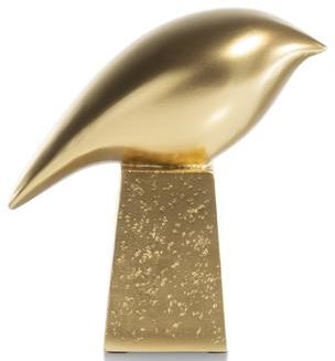 COCO maison Birdy beeld H16cm - goud Goud Woonaccessoire
