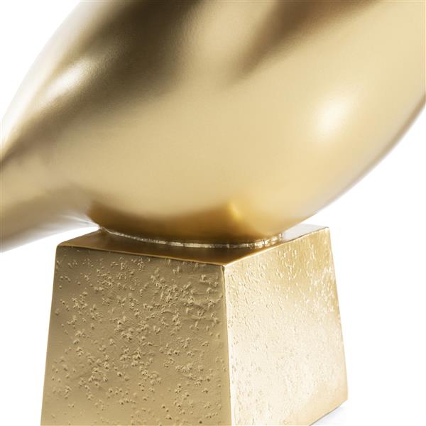 COCO maison Birdy beeld H20cm - goud Goud Woonaccessoire