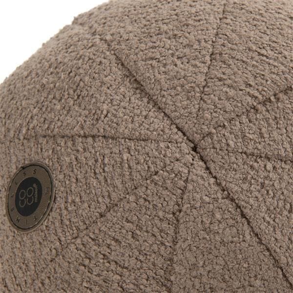 COCO maison Scott kussen dia 25cm - camel Bruin|Cognac Sierkussen