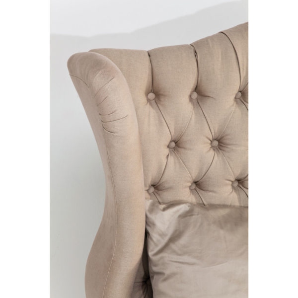 Bed City Spirit Linen Natural 160x200cm Kare Design Bed|Ledikant 78482