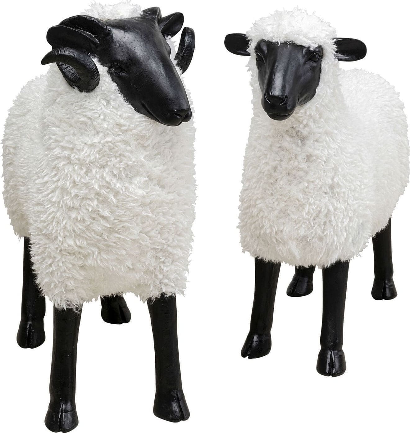 Beeld Bathilde White 73cm Kare Design Beeld 54257