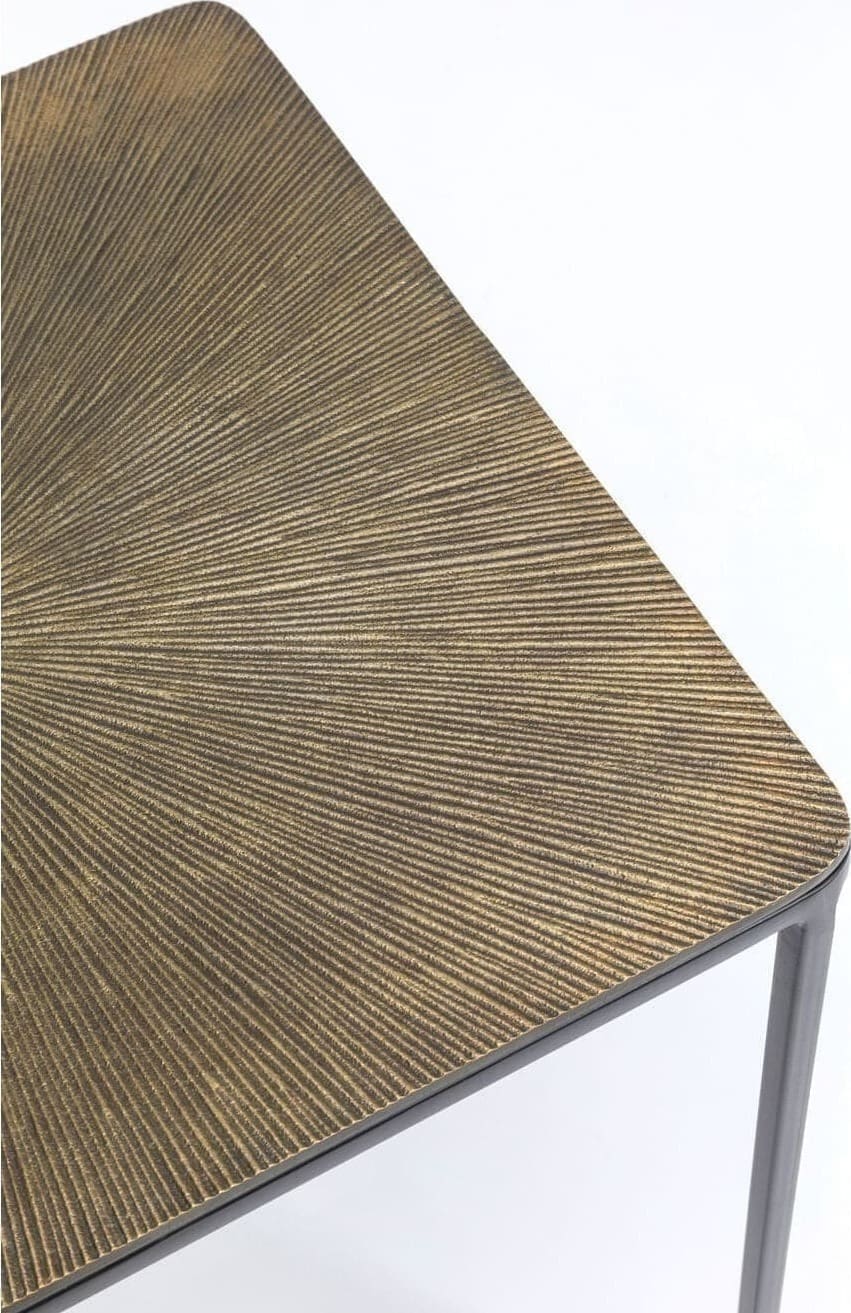 Bijzettafel Ray Square (3/Set) Kare Design Bijzettafel 84788