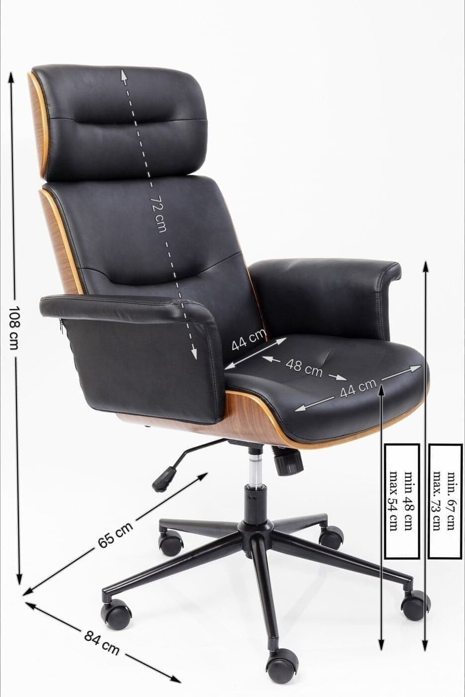 Bureaustoel Check Out Kare Design Bureaustoel 83959