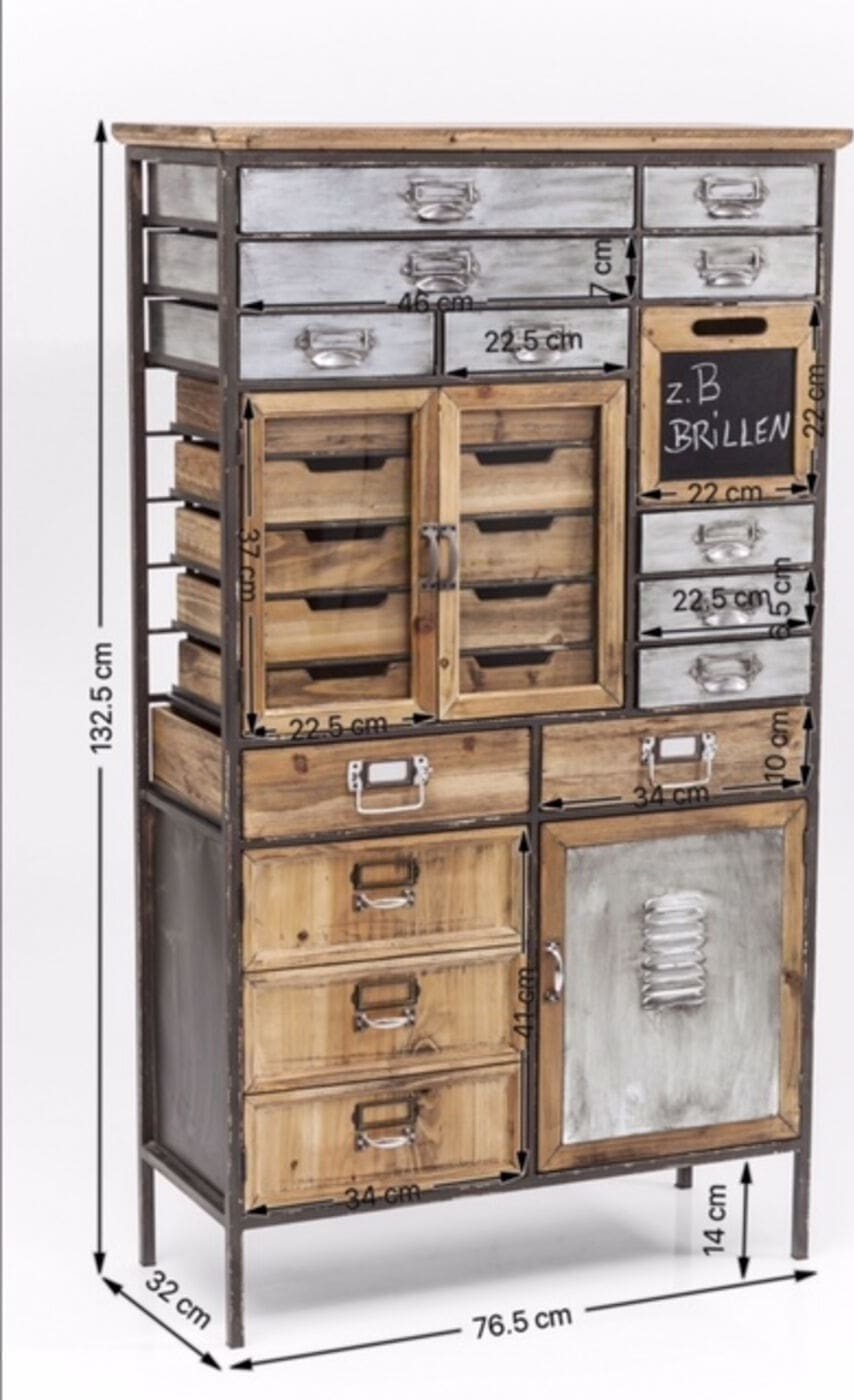 Dressoir Art Factory Kare Design Dressoir 82190