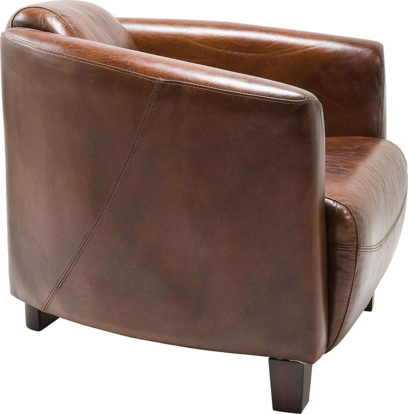 Fauteuil Cigar Lounge Brown Kare Design Fauteuil 76948