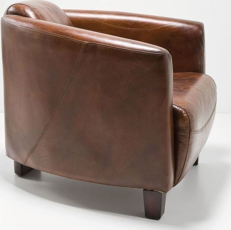 Fauteuil Cigar Lounge Brown Kare Design Fauteuil 76948