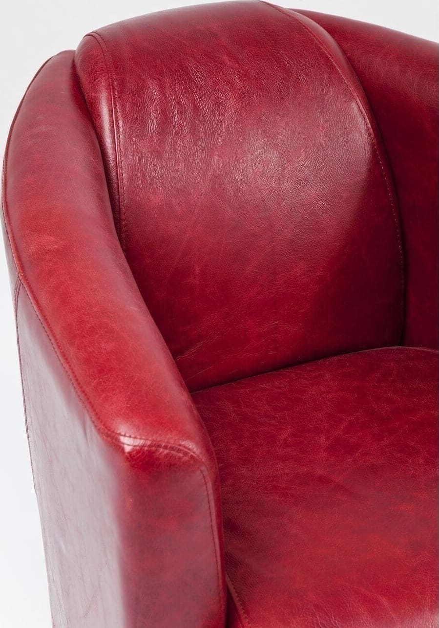Fauteuil Cigar Lounge Red Kare Design Fauteuil 78813