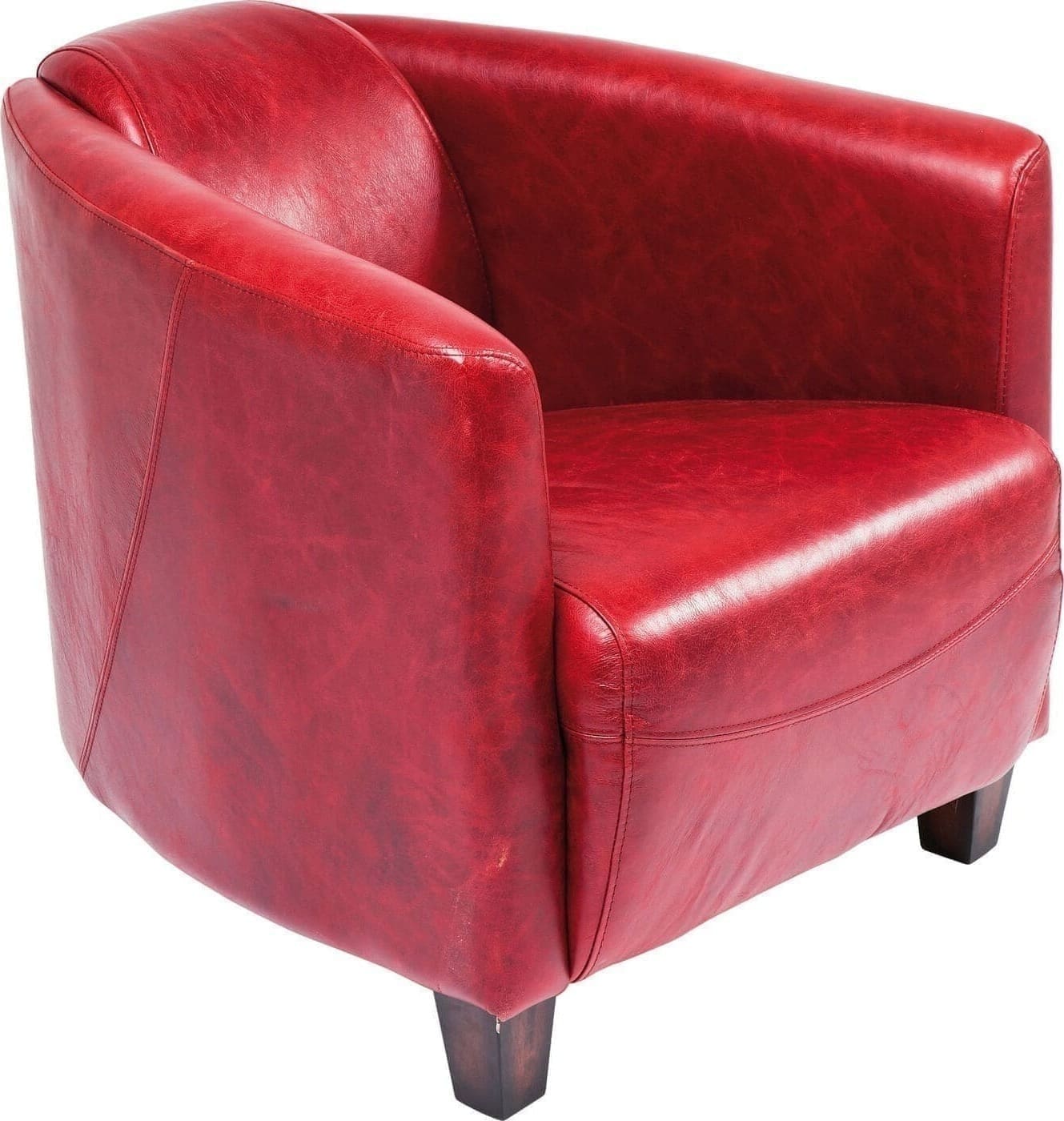 Fauteuil Cigar Lounge Red Kare Design Fauteuil 78813