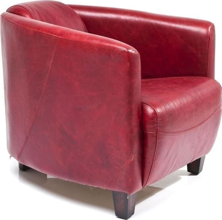 Fauteuil Cigar Lounge Red Kare Design Fauteuil 78813