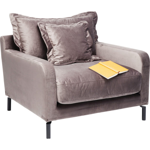 Fauteuil Lullaby Taupe Kare Design Fauteuil 83686