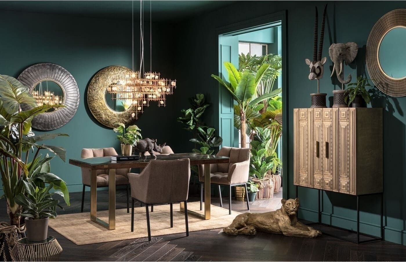 Kunstplant Rainforest Green 160cm Kare Design Kunstplant 60720
