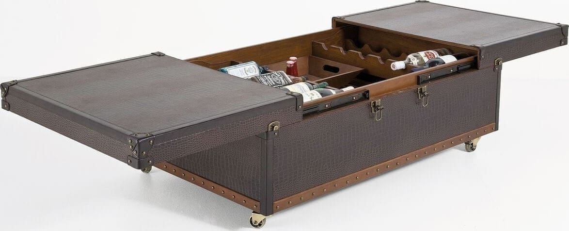 Salontafel Bar Globetrotter 120x75cm Kare Design Salontafel 75167