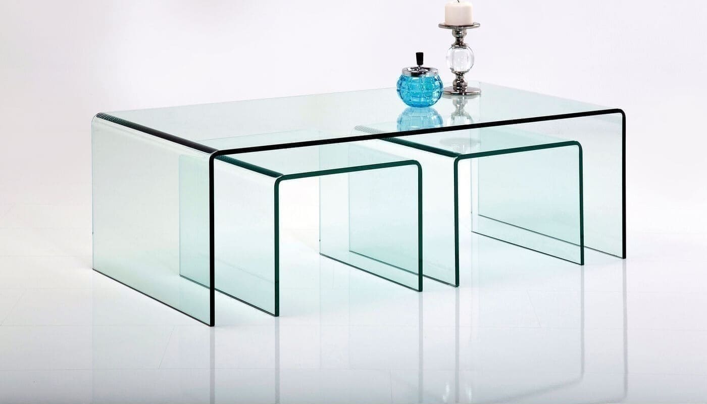 Salontafel Clear Club (3/Set) Kare Design Salontafel 76743