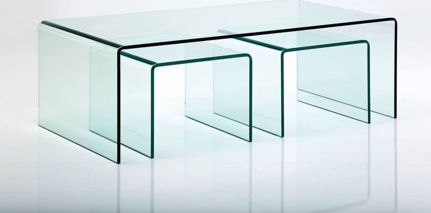 Salontafel Clear Club (3/Set) Kare Design Salontafel 76743