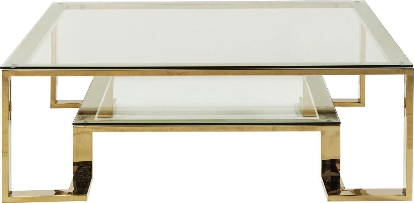 Salontafel Gold Rush 120x120cm Kare Design Salontafel 82127