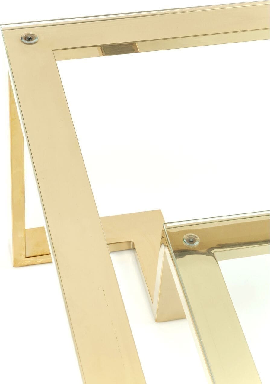 Salontafel Gold Rush 120x120cm Kare Design Salontafel 82127