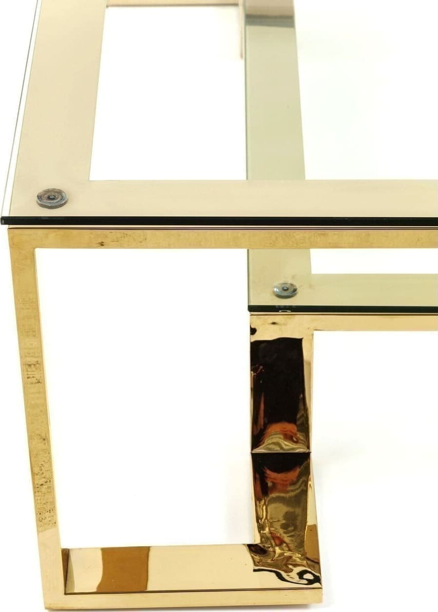 Salontafel Gold Rush 120x120cm Kare Design Salontafel 82127