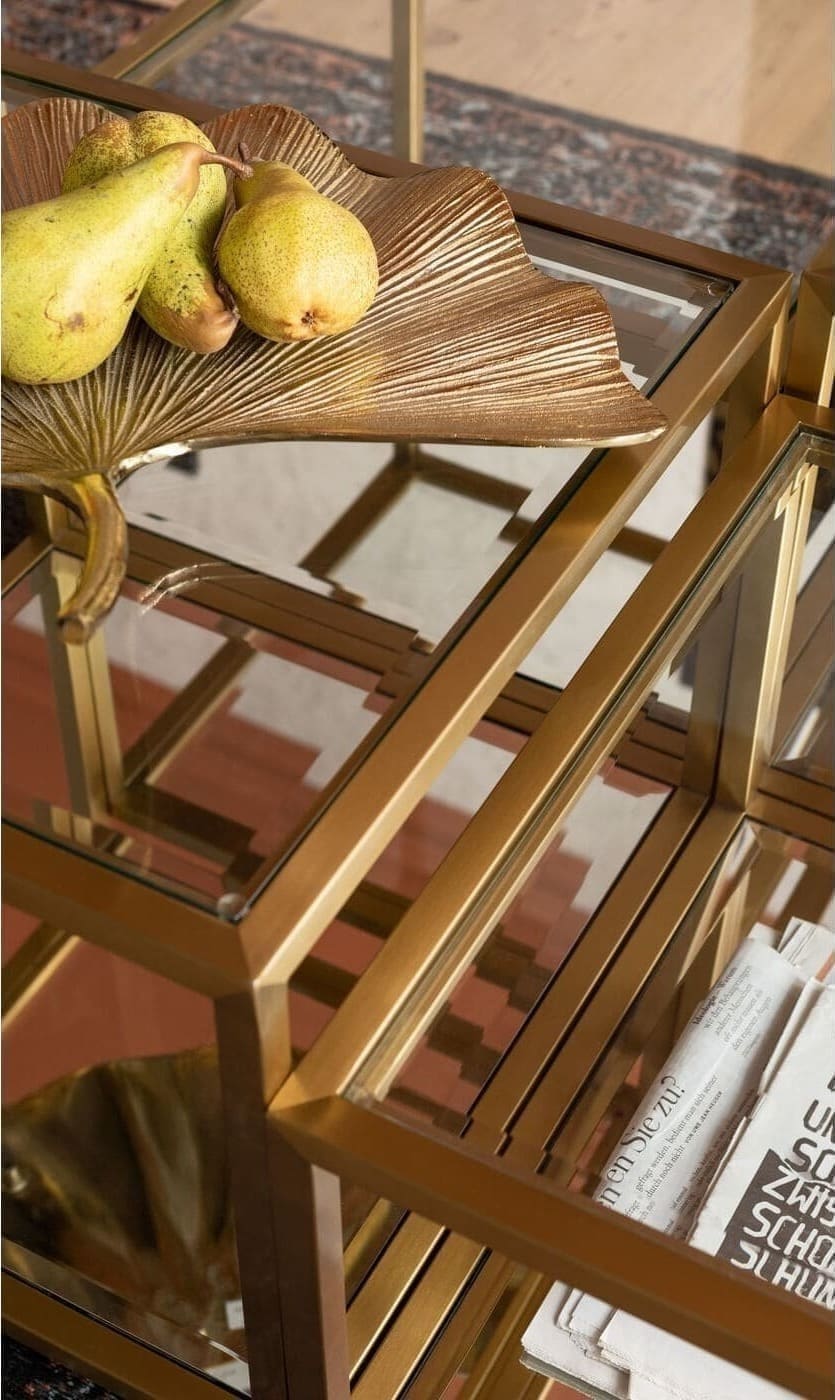 Salontafel Luigi Gold (4/Set) Kare Design Salontafel 83104