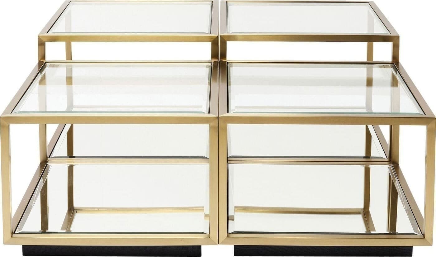 Salontafel Luigi Gold (4/Set) Kare Design Salontafel 83104