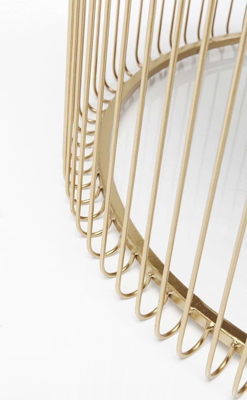 Salontafel Wire Brass (2/Set) Kare Design Salontafel 83456
