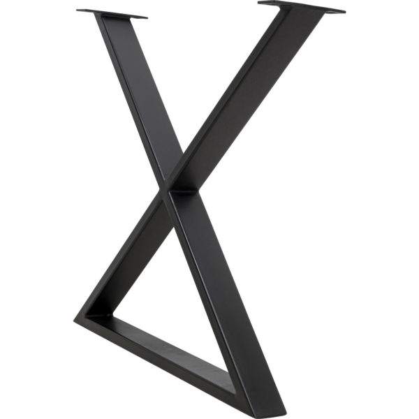 Tafelpoot Tavola Cross Black (2/Set) Kare Design Tafelpoot 14477